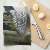 Linge De Cuisine Loon sauvage (Quart Plié)