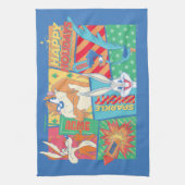 Linge De Cuisine LOONEY TUNES™ | Joyeux Motif de vacances (Vertical)