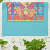 Linge De Cuisine LOONEY TUNES™ | TWEETY™ Joyeuses fêtes (Plié)