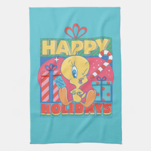 Linge De Cuisine LOONEY TUNES™ TWEETY™ Joyeuses fêtes