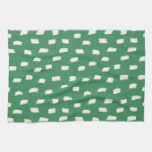 Linge De Cuisine Loose Mark Leaf Green (Horizontal)