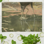 Linge De Cuisine L'orignal marche dans l'eau (Plié)