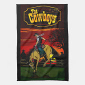 Linge De Cuisine "Los Gauchos" Dessous de verre de grès/"Les Cowboy (Vertical)