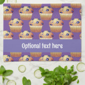 Linge De Cuisine Lot de muffins à saveur de bleuets avec son propre (Plié)