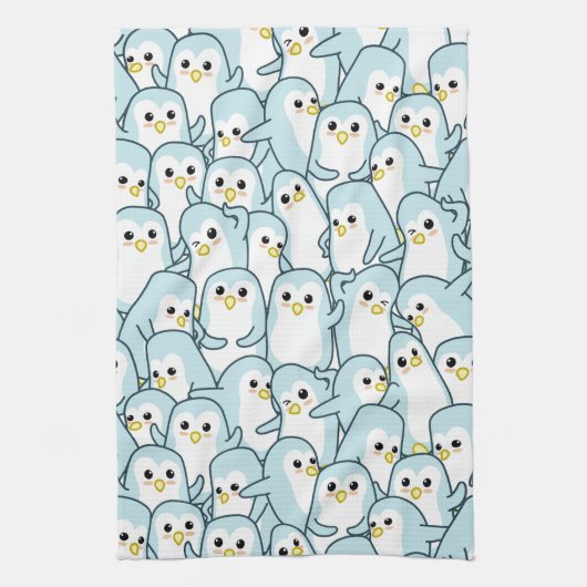 Linge De Cuisine Lots de Pingouins (Vertical)
