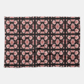 Linge De Cuisine Lotus Rose Classique (Horizontal)
