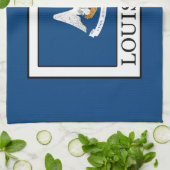 Linge De Cuisine Louisiane (Plié)