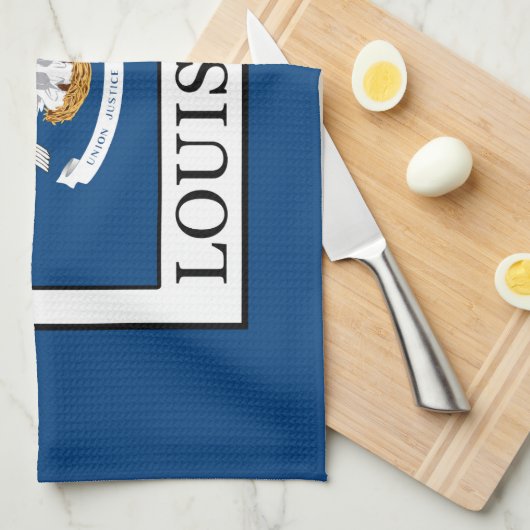 Linge De Cuisine Louisiane (Quart Plié)