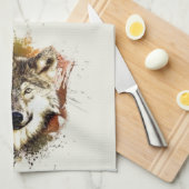 Linge De Cuisine Loup (Quart Plié)