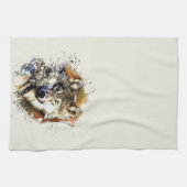 Linge De Cuisine Loup (Horizontal)