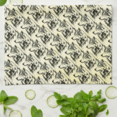 Linge De Cuisine Loup (Plié)