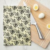 Linge De Cuisine Loup (Quart Plié)