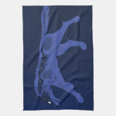 Linge De Cuisine Loup de nuit (Vertical)