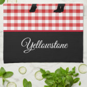 Linge De Cuisine Loup de Serviette-Yellowstone de cuisine (Plié)