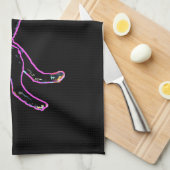 Linge De Cuisine Loup électrique (Quart Plié)