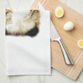 Linge De Cuisine Loup motivationnel unique (Quart Plié)