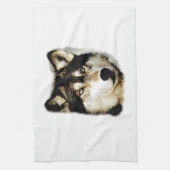 Linge De Cuisine Loup motivationnel unique (Vertical)