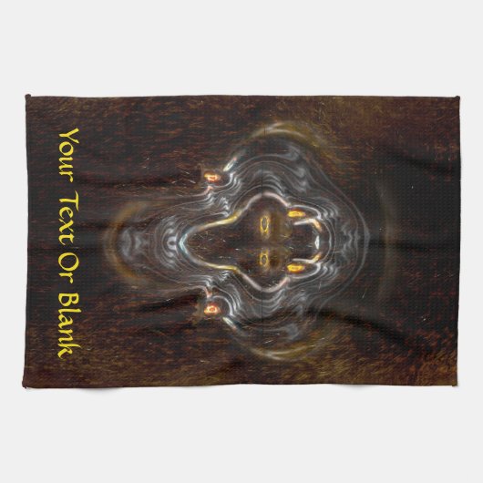 Linge De Cuisine Loup solitaire (Horizontal)