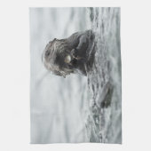 Linge De Cuisine Loupe de mer adorable (Vertical)