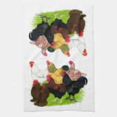 Linge De Cuisine Lourd ajout de coq (Vertical)
