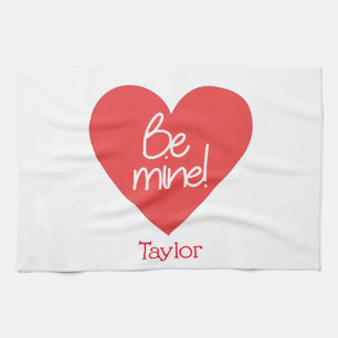 Linge De Cuisine Lovable Red Heart Be Mine