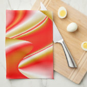 Linge De Cuisine Love and Gold Abstrait 3D Rainbowart (Quart Plié)