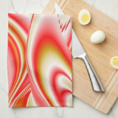 Linge De Cuisine Love and Gold Abstrait 3D Rainbowart (Quart Plié)