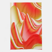 Linge De Cuisine Love and Gold Abstrait 3D Rainbowart (Vertical)