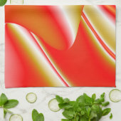 Linge De Cuisine Love and Gold Abstrait 3D Rainbowart (Plié)