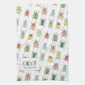 Linge De Cuisine Love Bugs Valentine's Day (Vertical)