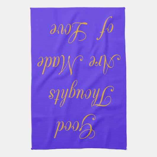 Linge De Cuisine Love Create Your Own Good Thoughts (Vertical)