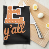 Linge De Cuisine Love Fall Y'All Empreinte de léopard Fall Thanksgi (Quart Plié)