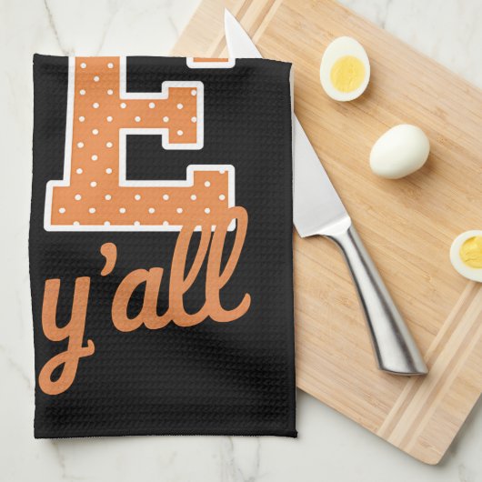 Linge De Cuisine Love Fall Y'All Empreinte de léopard Fall Thanksgi (Quart Plié)