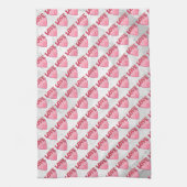 Linge De Cuisine Love Heart Motif (Vertical)