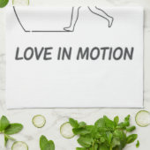 Linge De Cuisine Love In Motion Minimalist Line Art Slogan Tee (Plié)