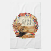 Linge De Cuisine Love My Welsh Terrier (Vertical)