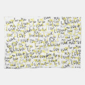 Linge De Cuisine Love Palms été (Horizontal)