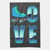 Linge De Cuisine Love Skating (Vertical)