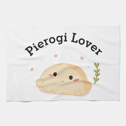 Linge De Cuisine Lover Pierogi Lover (Horizontal)