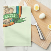 Linge De Cuisine Lucky A Latte (Quart Plié)