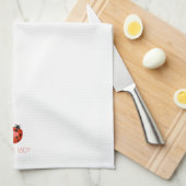 Linge De Cuisine "Lucky Lady" Ladybug Kitchen Towel (Quart Plié)