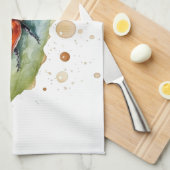 Linge De Cuisine Lucky Ladybug sur la feuille (Quart Plié)