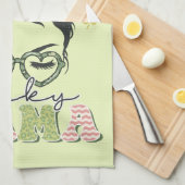 Linge De Cuisine Lucky Mama - Messy Bun - Clover St. Patrick (Quart Plié)