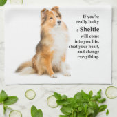 Linge De Cuisine Lucky Sheltie (Plié)