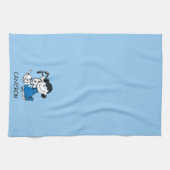 Linge De Cuisine Lucy Hugging Snoopy (Horizontal)