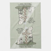 Linge De Cuisine Lumière du mien (Vertical)