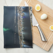 Linge De Cuisine Lumière nord du Tromso (Quart Plié)