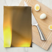 Linge De Cuisine Lumières Dorées (Quart Plié)