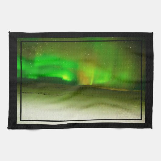 Linge De Cuisine Lumières du nord Dishtowel (Horizontal)