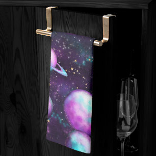 Linge De Cuisine Luminosité du système solaire Planète rose viole